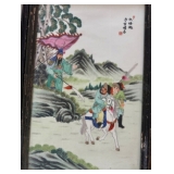 painting on tile chinese