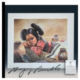 Gregory Perillo 1927-2021 Signed Limited Ed. Lithograph With COA "MARIA"