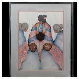 Amado Murillo Peña Framed Digital Print "Tres Tesoros"