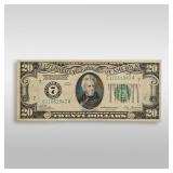 1928 20 Dollar Bill Clean Ungraded