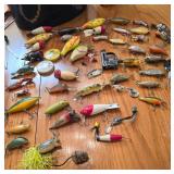 Vintage fishing lures