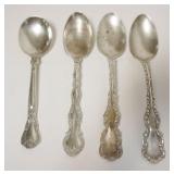 1049	STERLING SPOONS, 4.8 OZT