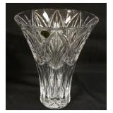 1055	WATERFORD CRYSTAL WEST BRIDGE VASE IN BOX, APPROXIMATELY 10 IN HIGH