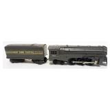 1240	LIONEL TRAIN O GAUGE #221 ENGINE AND NEW YORK CENTRAL TENDER