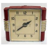 1253	VINTAGE DECO STYLE HAMMOND ELECTRIC CLOCK