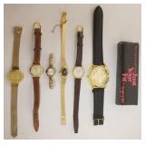 1143	GROUP OF WATCHES INCLUDING STELLARIS, REGENCY DIAMOND QUARTZ, WARNER