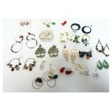 1146	GROUP OF APPROXIMATELY 16 PAIRS OF EARRINGS