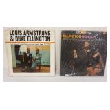 1254	JAZZ RECORDS, DUKE ELLINGTON & ARMSTRONG