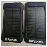 Solar Rechargeable Power Cells