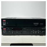 ADCOM STEREO & AMPLIFIER | ADCOM GTP-400 stereo and GFA-535 II amplifier. - l. 17 x w. 11.5 x h. 3 i