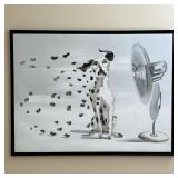 DALMATIAN OIL PAINTING | Oil on canvas. 35 x 47 in. canvas. A cute and whimsical painting depicting 