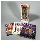 (4pc) SPICE GIRLS LOT | Including: Mel B. Spice Girls doll, Real Life: Real Spice The Official Story