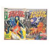 Silver Surfer #5 & #8 Marvel Comics (1968 Series)