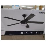 Harbor Breeze Boltz lll indoor ceiling fan- matte black finish 