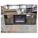 Bestier Electric Fireplace TV Stand 71" x 14" x 24"