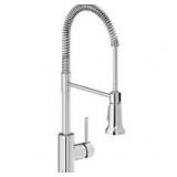 Elkay Avado Single Handle Pull-Down Sprayer Kitchen Faucet with Semi-Professional Spout in Chrome