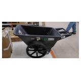 Rubbermaid big wheel cart 8.75 cu. ft.