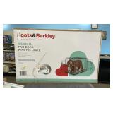 Boots & Barkley Medium Two-Door Wire Pet Crate