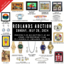 Fine Art, Jewelry, and Memorabilia Auction at Redlands, CA - Sunday, July 28, 2024