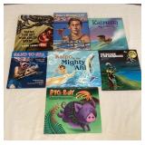 MCS017 Seven Children’s Hawaiian Hardcover Books 