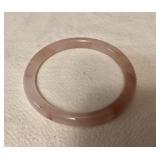 MCS148 Violet Peach Jade Bangle Bracelet New