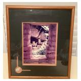 MCS197 Koa Framed Arrowhead & Scenic Photo Picture