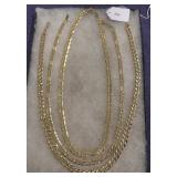 Marked 18kt 24" Chains