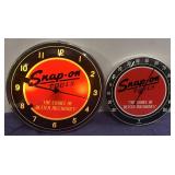 Snap on Clock & Thermometer