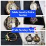 Dec 29 - Estate Jewelry Online Auction. 74 Lots. Ends Sunday 7p to 8p. Pick up SUN & Shipping