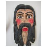 FOLK ART MEXICAN Mustache man art 12