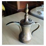 Brass 11.5" Dallah Coffee Pot