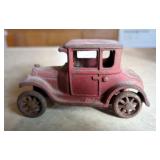 Cast Iron Model T Ford Truck And 1974 Banthrico Diecast Ford Truck