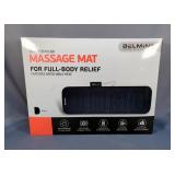 Belmint 10-Motor Plush Massage Mat With Switchable Heat, Model Bel-Masmat-Bk, New In Box