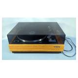 Rotel Turntable With Simulated Grain Finish, Model RP-100Q, Powers On