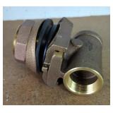 Brass Pitless Adapter Approx 4" x 5"