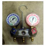 Refrigerant Manifolds / Regulators Including Yellow Jacket, Two Valve Manifolds, Qty 2