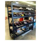 Heavy Duty Metal Storage Racking With 5 Shelves, 78" x 76" x 24"