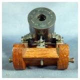 Fireable Scale Model Of Model 1841 Mortar, No 31, 0.75" Bore, Marked JAB CO, Dated 2001, Barrel Appr