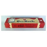 Sears 4-Gun Gun Rack Model 621231, Cherry Wood Hand-Finished In Walnut, In Box 