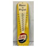 1957 EMB. HAVE A PEPSI THERMOMETER