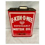 2G. E-KON-O-MEE MOTOR OIL CAN 