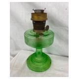 GREEN ALADDIN OIL LAMP