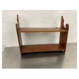 EARLY HANGING WALL SHELF 21X17