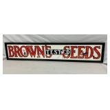 FRAMED BROWNS SEEDS CB 49X10