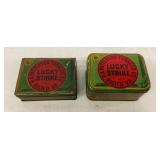 LUCKY STRIKE TOBACCO TINS