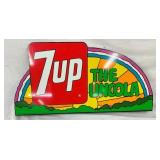 SST 7UP THE UNCOLA COUNTER SIGN