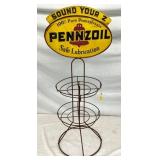 PENNZOIL OIL RACK SOUND YOUR Z