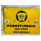 PENN-CRAFT TREAD RUBBER GAUGE SIGN