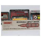 Group of NEW Socket Sets & Reversible Impact Driver