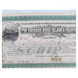 Large Lot of Vintage & Antique Stock Certificates